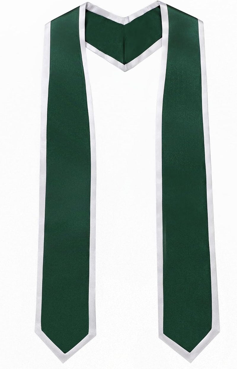 FtyFty Unisex Adult Graduation Honor Stole Classic End With Trim 72" Long - Image 1